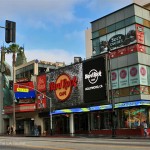 Hollywood Boulevard, including hard Rock Cafe and Grauman's Chinese Theater