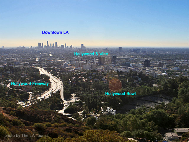 Hollywood Bowl Overlook on Mulholland Drive