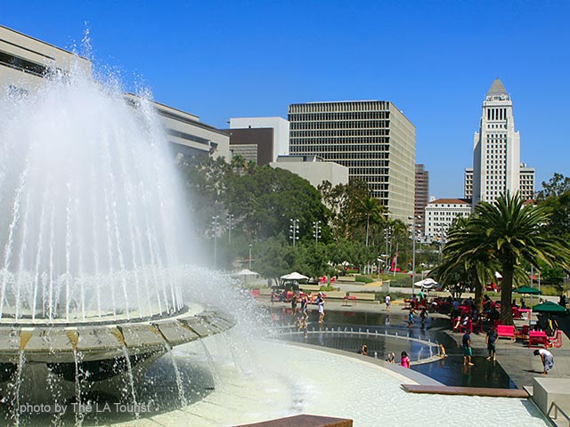 Grand Park in Downtown L.A.