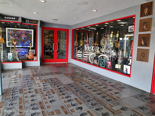 Hollywood Rockwalk at The Guitar Center on the Sunset Strip in West Hollywood